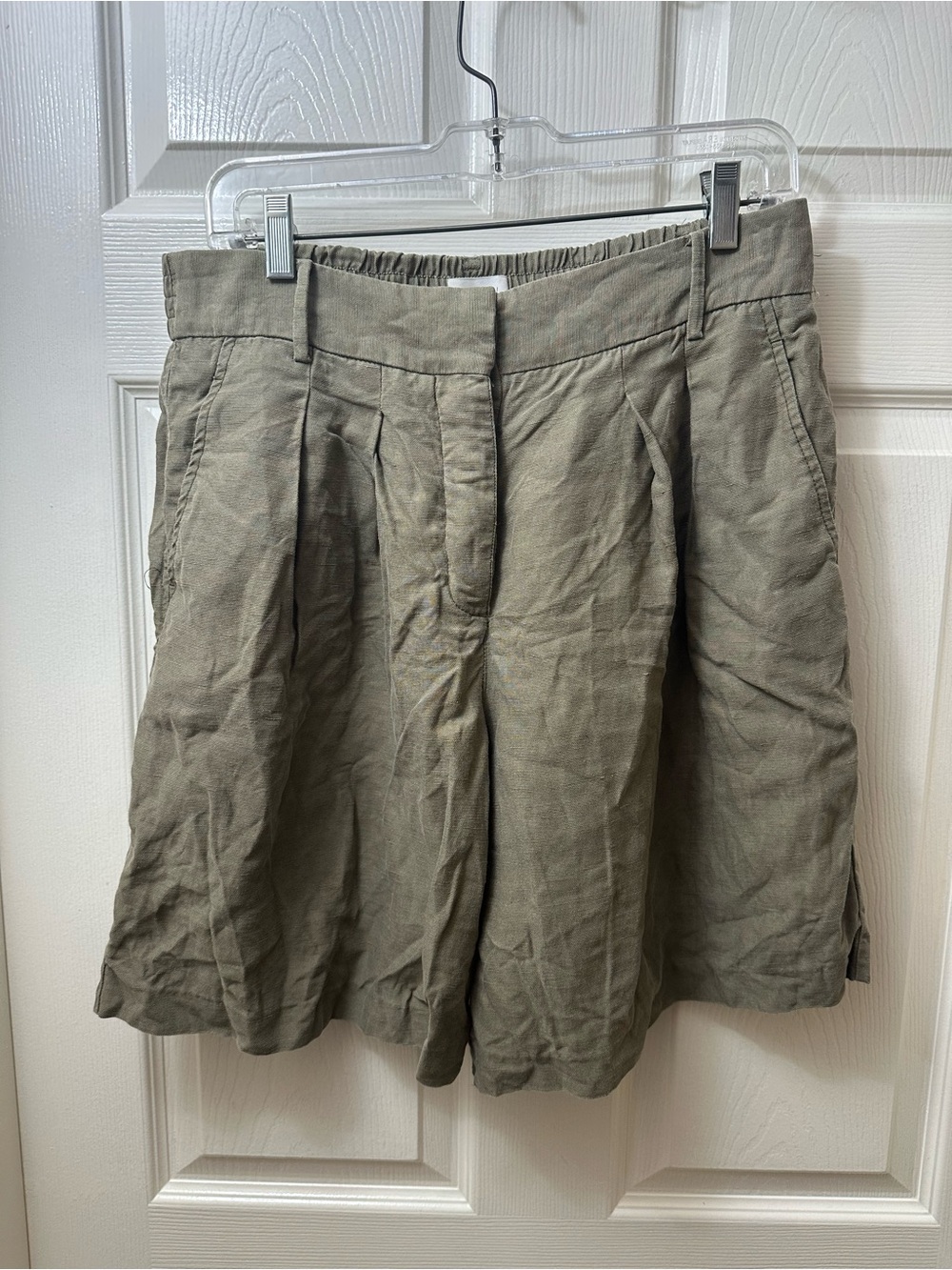 Wilfred Linen Blend Shorts Size 6